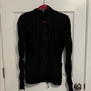 Lululemon scuba lightweight zip up jacket with hood size 6